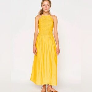 Mirth Alba Halter Dress in Canary | S 💛